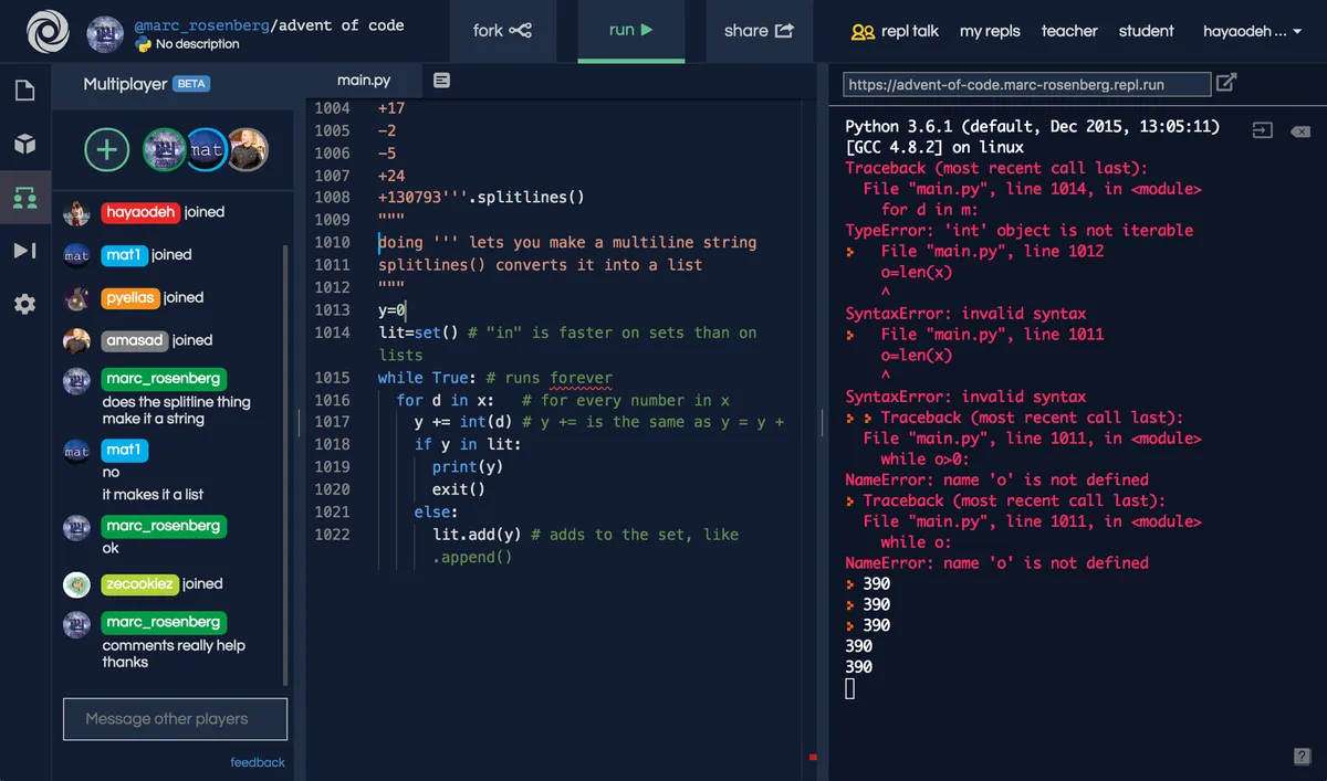 Notre avis sur repl.it : un logiciel de développement d'applications (app builder) à découvrir