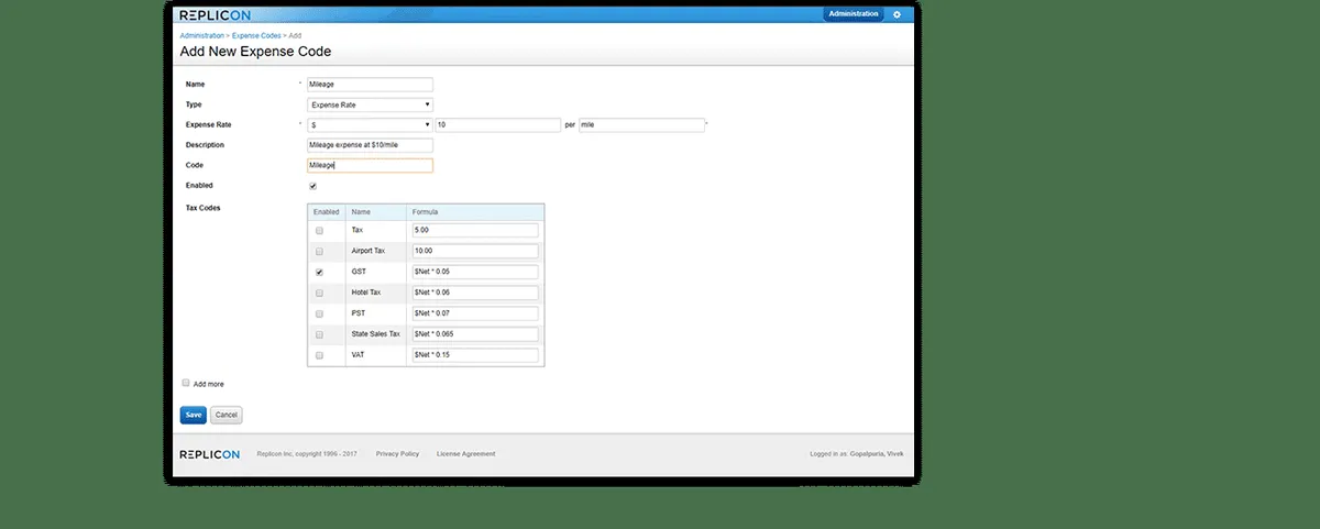 Notre avis sur Replicon Expense : un logiciel de gestion des temps et activités (GTA: time tracking / pointage / badgeuse) à découvrir