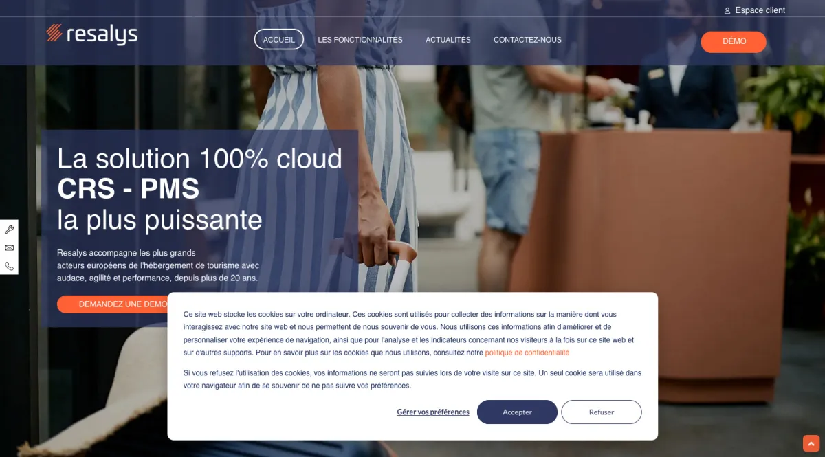 Interface Resalys : fonctionnalités, prix, alternatives