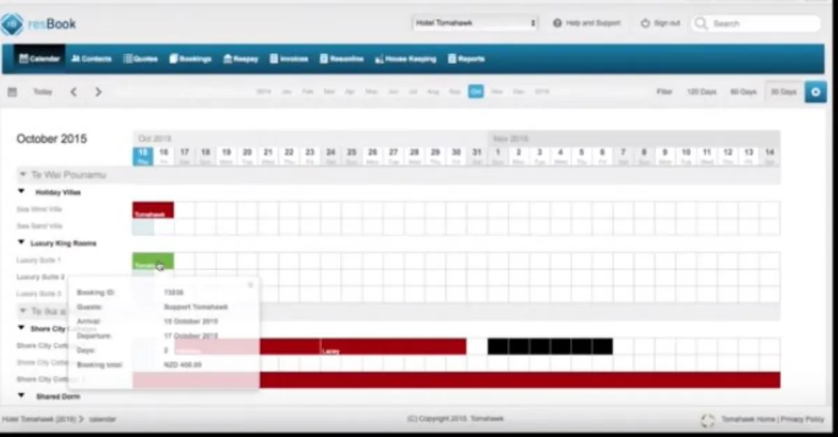 ResBook: avis sur le logiciel de réservation (booking): fonctionnalités, avantages, inconvénients et tarifs
