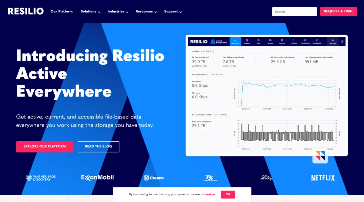 Interface Resilio Sync : image, ergonomie, alternatives