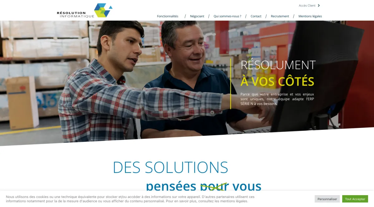 Notre avis sur RESOLUTION INFORMATIQUE : un progiciel à découvrir Notre avis sur RESOLUTION INFORMATIQUE : un progiciel à découvrir