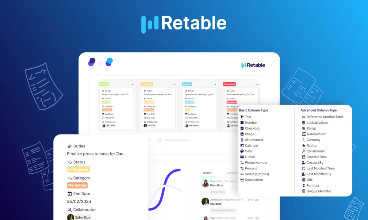 Notre avis sur Retable : un logiciel de travail à distance (télétravail / remote work) à découvrir Notre avis sur Retable : un logiciel de travail à distance (télétravail / remote work) à découvrir