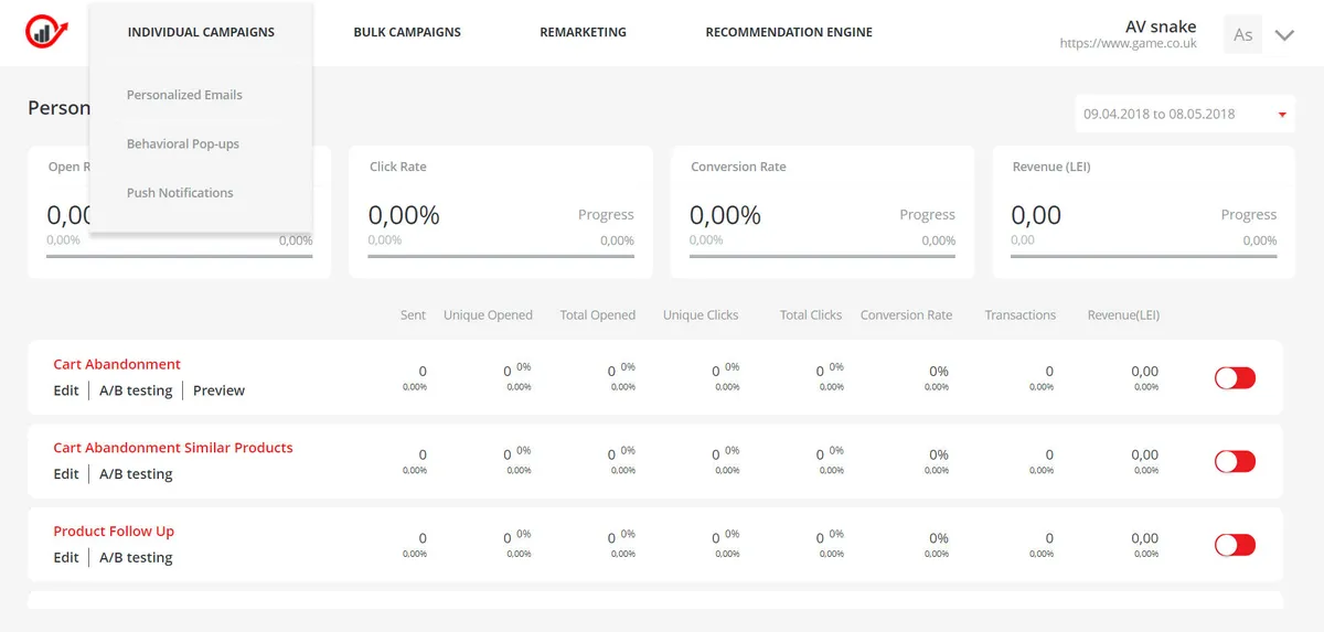 Interface Retargeting: fonctionnalités, prix, alternatives