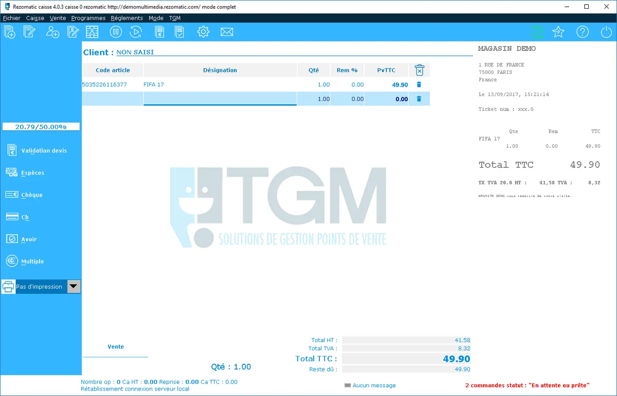 Notre avis sur Rezomatic : un logiciel de caisse et point de vente (POS / PDV) à découvrir Notre avis sur Rezomatic : un logiciel de caisse et point de vente (POS / PDV) à découvrir