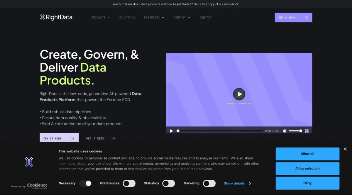 Interface RightData : fonctionnalités, prix, alternatives Interface RightData : fonctionnalités, prix, alternatives