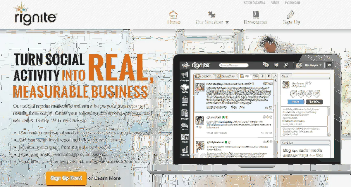 Notre avis sur Rignite : un logiciel de marketing sur les réseaux sociaux à découvrir