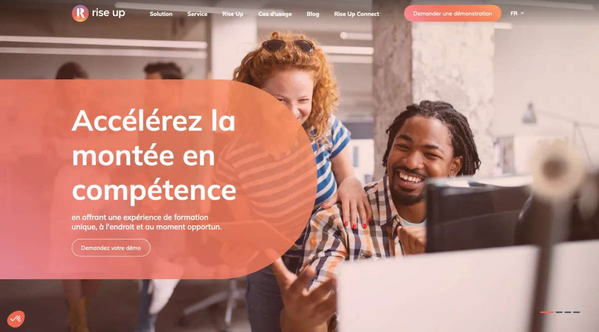 Interface Rise Up : fonctionnalités, prix, alternatives Interface Rise Up : fonctionnalités, prix, alternatives