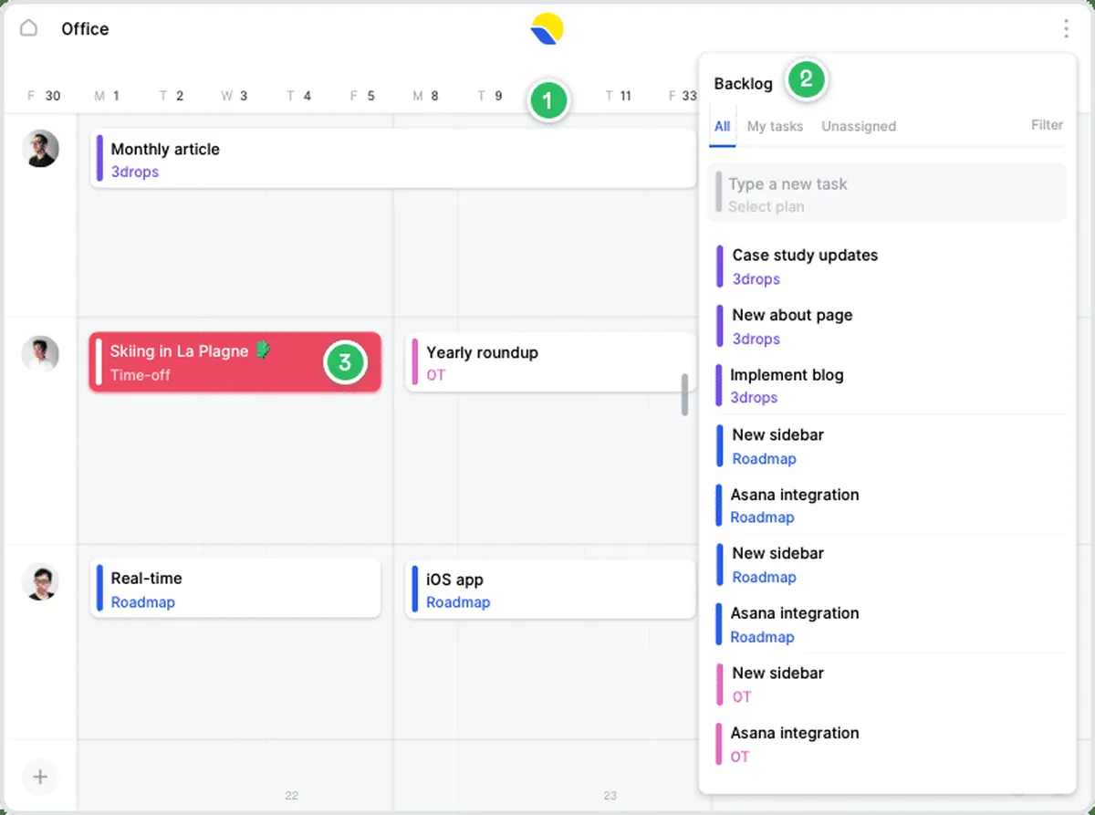 Interface Roadmap: image, ergonomie, alternatives Interface Roadmap: image, ergonomie, alternatives