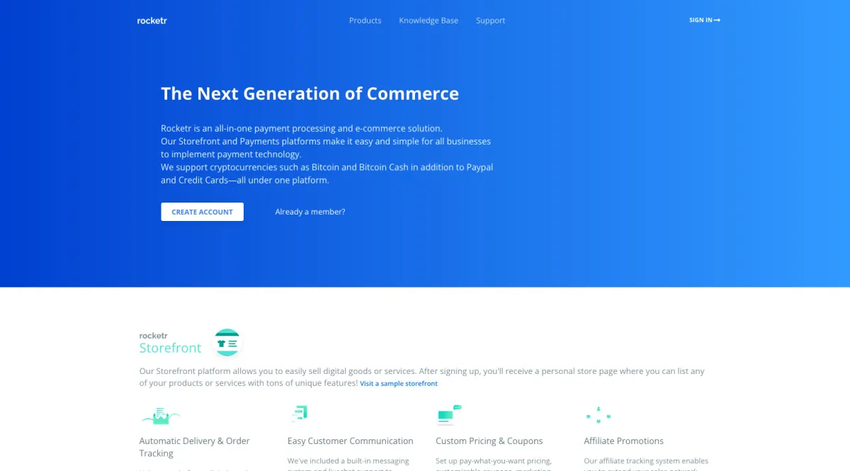 Interface Rocketr : fonctionnalités, prix, alternatives