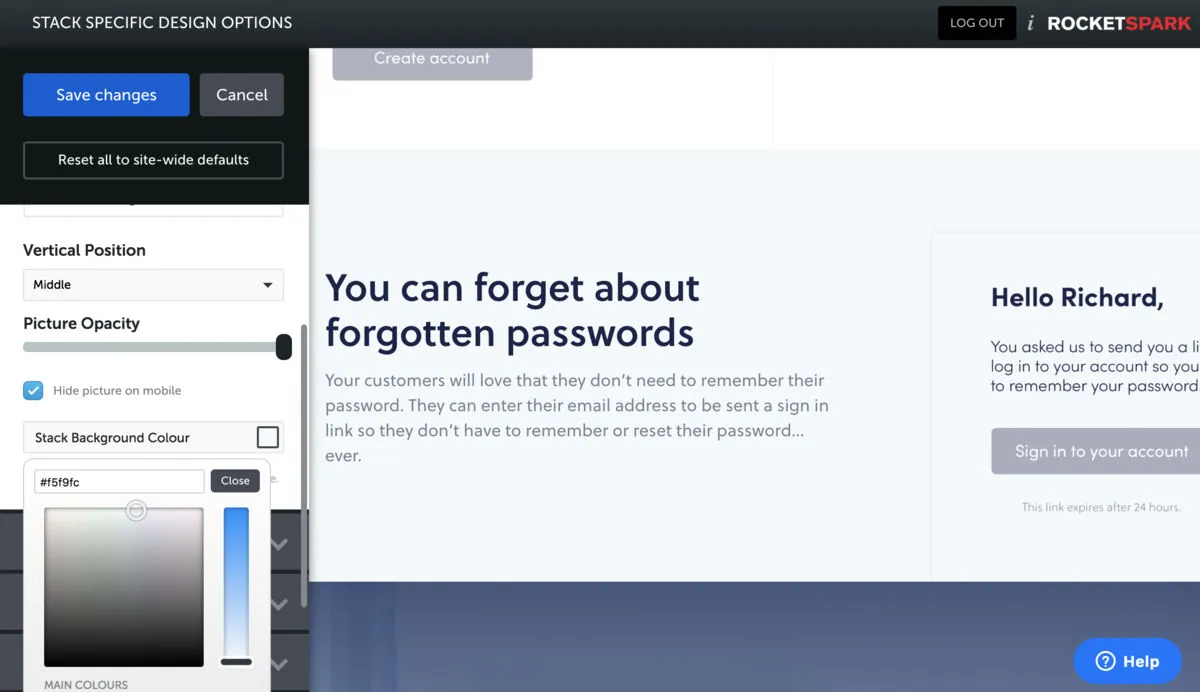 Interface Rocketspark: fonctionnalités, prix, alternatives