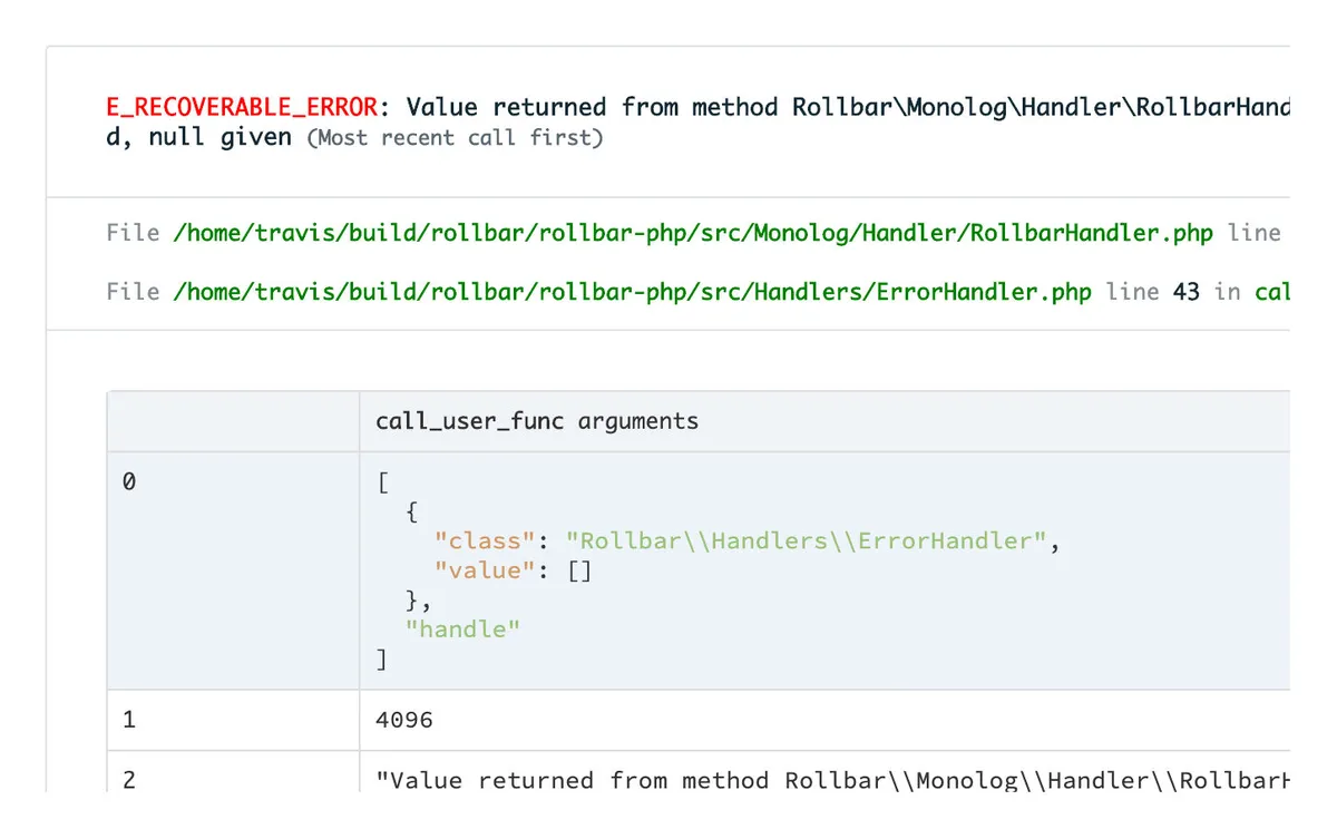 Interface Rollbar: fonctionnalités, prix, alternatives Interface Rollbar: fonctionnalités, prix, alternatives