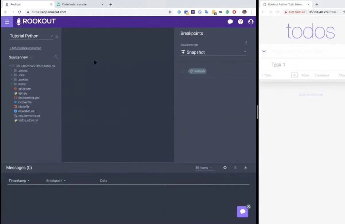 Notre avis sur Rookout : un logiciel de développement d'applications (app builder) à découvrir