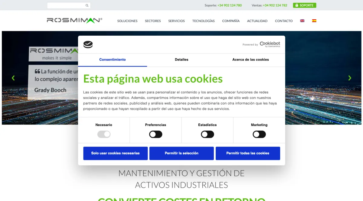 Interface Rosmiman IWMS : fonctionnalités, prix, alternatives