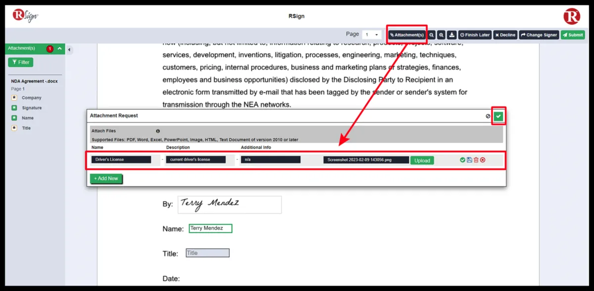 Interface RSign: fonctionnalités, prix, alternatives