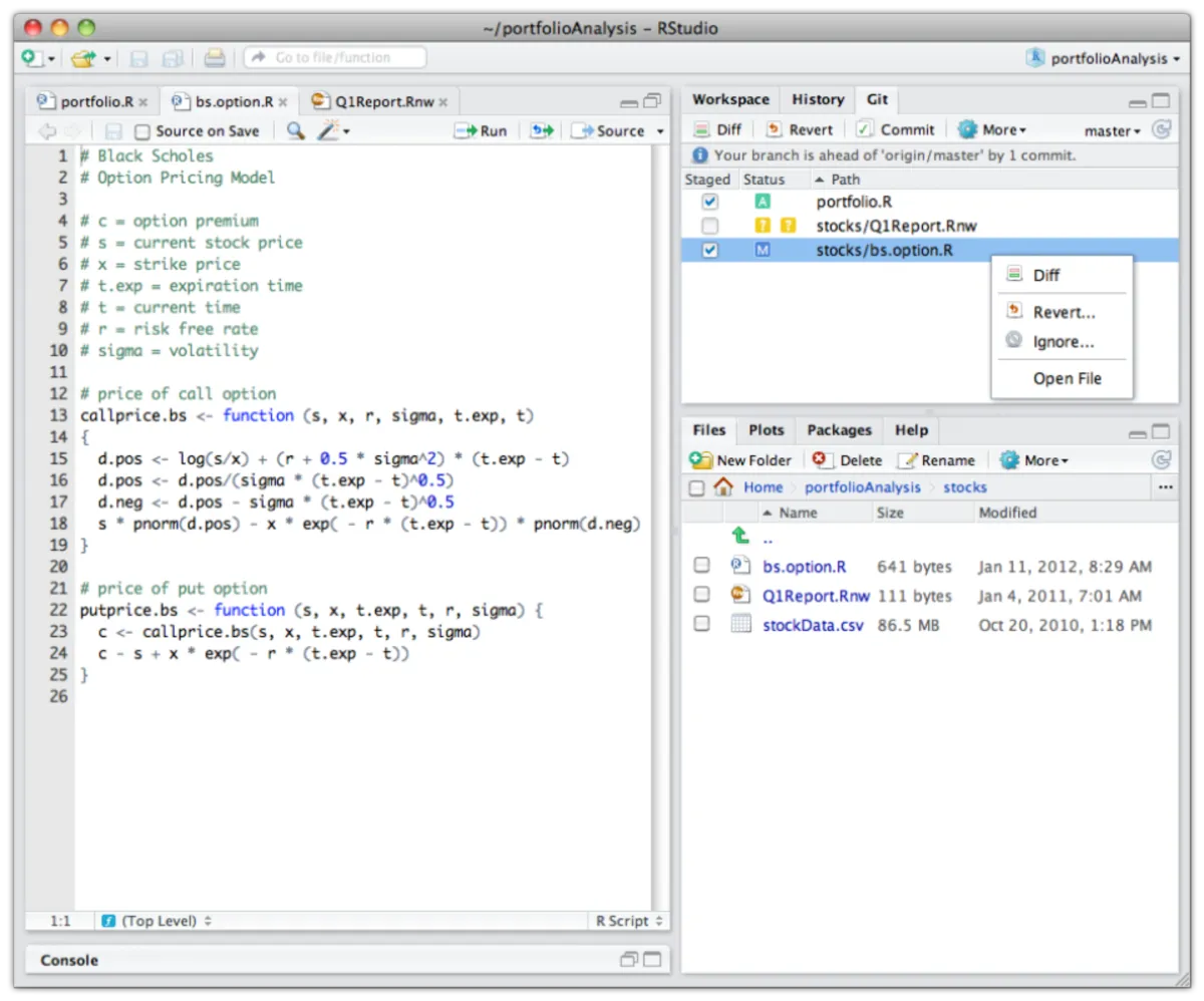 Interface RStudio: fonctionnalités, prix, alternatives