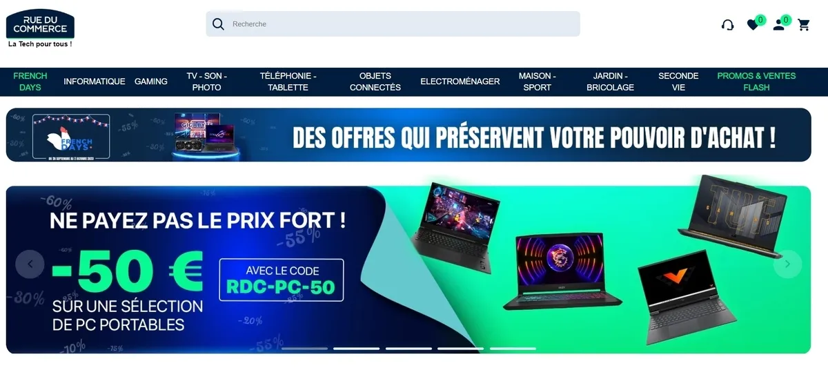 Rue du Commerce Marketplace: avis sur le logiciel de marketing: fonctionnalités, avantages, inconvénients et tarifs Rue du Commerce Marketplace: avis sur le logiciel de marketing: fonctionnalités, avantages, inconvénients et tarifs