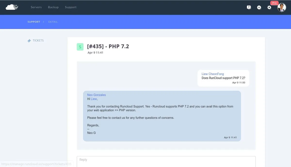 Interface RunCloud: fonctionnalités, prix, alternatives Interface RunCloud: fonctionnalités, prix, alternatives