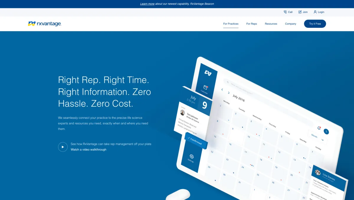 Interface RxVantage : fonctionnalités, prix, alternatives Interface RxVantage : fonctionnalités, prix, alternatives
