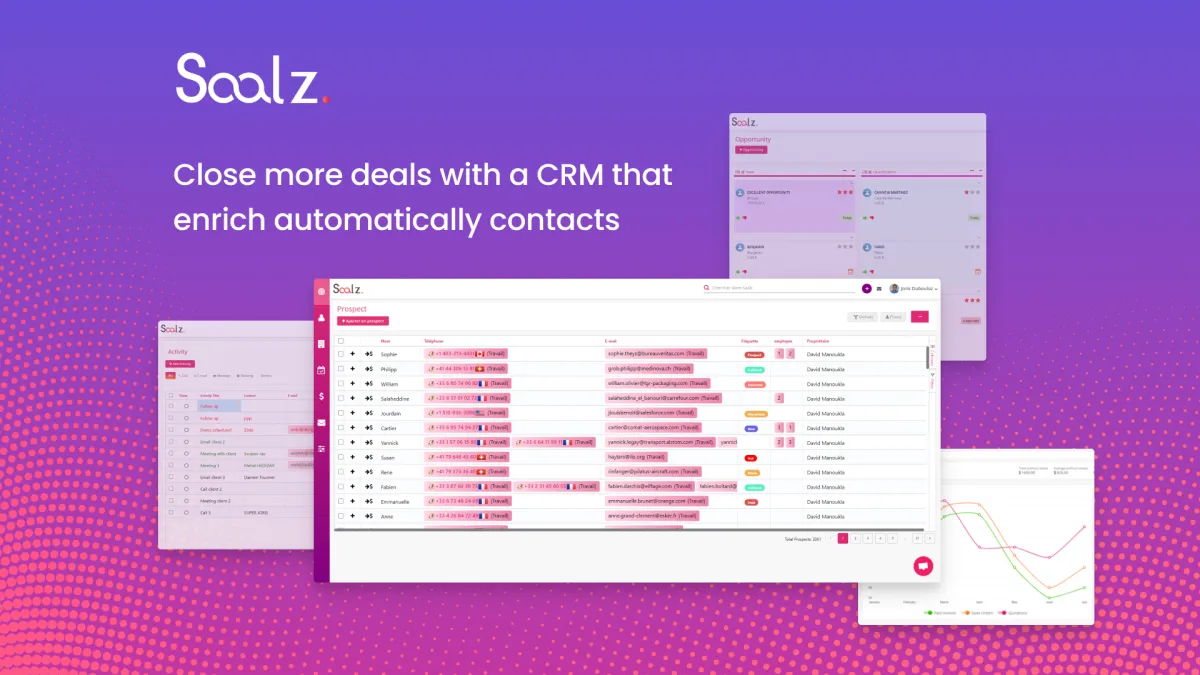 Notre avis sur Saalz : un logiciel CRM à découvrir