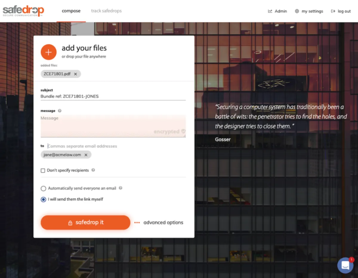 Notre avis sur safedrop : un logiciel de stockage / partage fichiers à découvrir