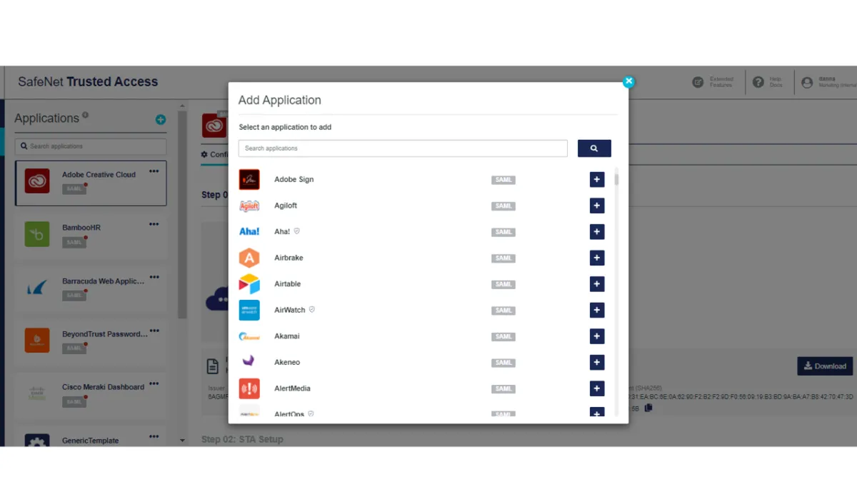 SafeNet Trusted Access: avis sur le logiciel de gestion des identités et des accès (IAM): fonctionnalités, avantages, inconvénients et tarifs