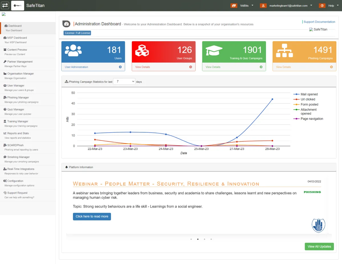 SafeTitan: avis sur le logiciel de conformité (compliance): fonctionnalités, avantages, inconvénients et tarifs