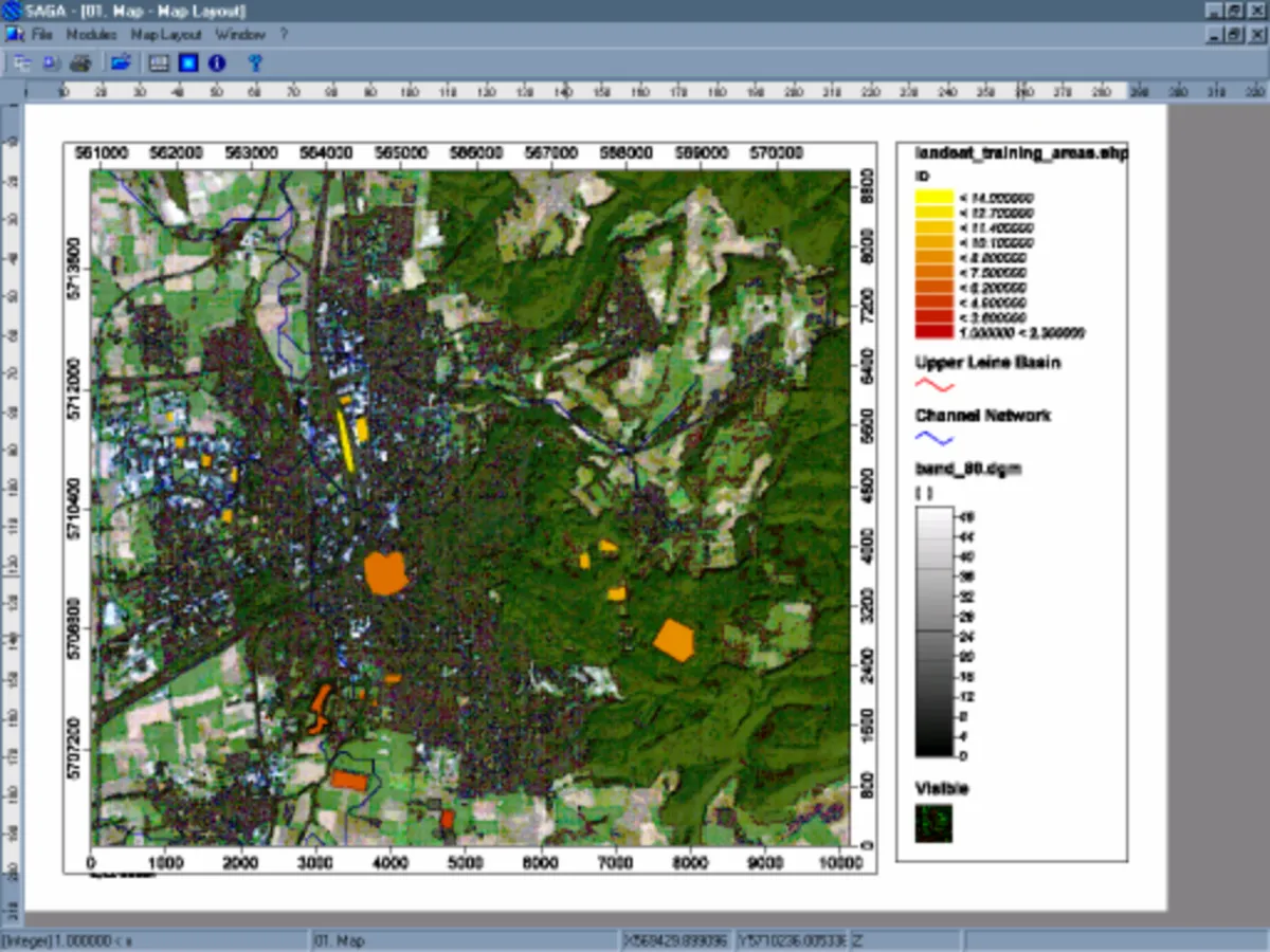 Interface SAGA GIS: fonctionnalités, prix, alternatives