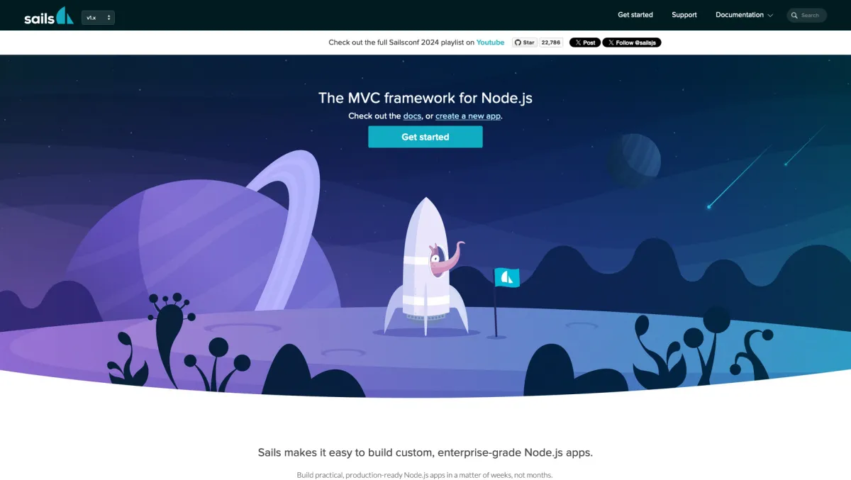Interface Sails.js : fonctionnalités, prix, alternatives