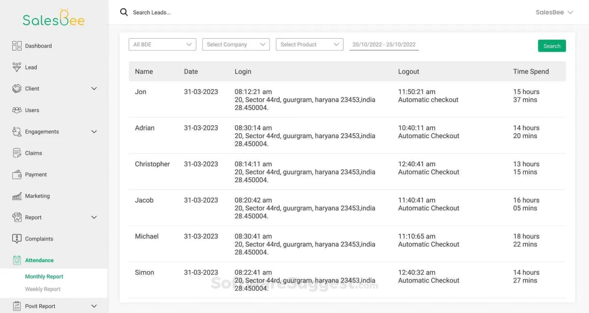 Notre avis sur SalesBee : un logiciel de gestion des interventions et tournées sur le terrain (FSM: field service) à découvrir