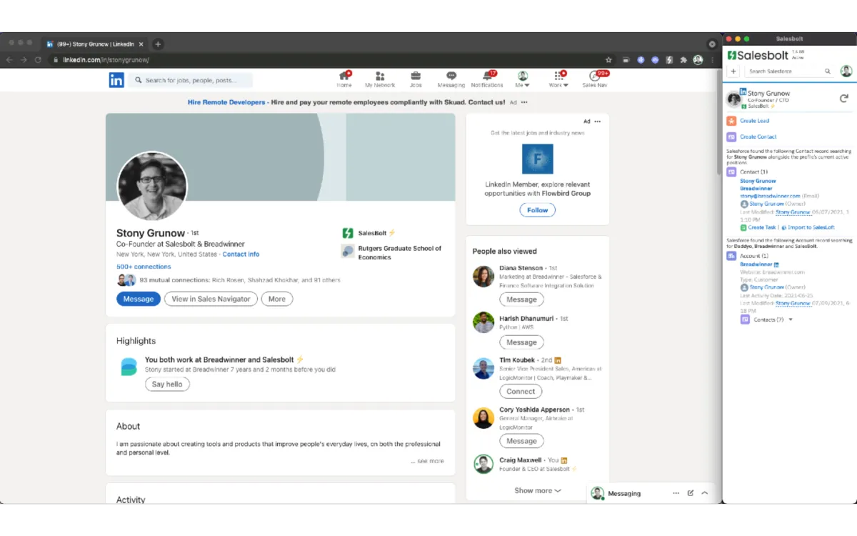 Notre avis sur Salesbolt : un logiciel d'activation des ventes (sales enablement) à découvrir