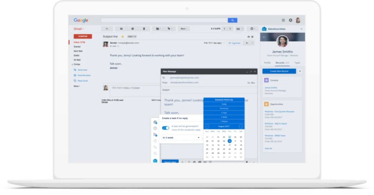 Interface Salesforce Essentials: fonctionnalités, prix, alternatives
