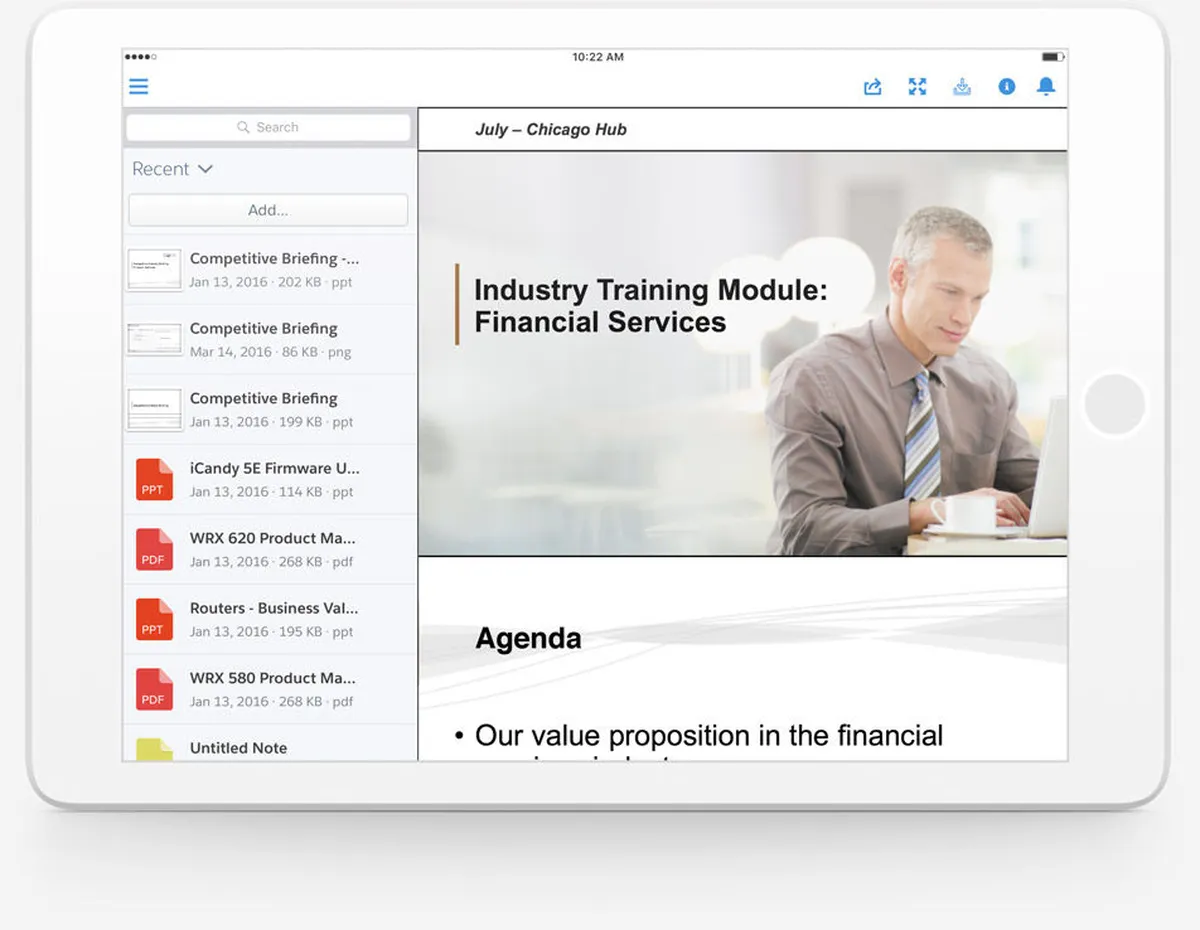 Interface Salesforce Sales Cloud: image, ergonomie, alternatives
