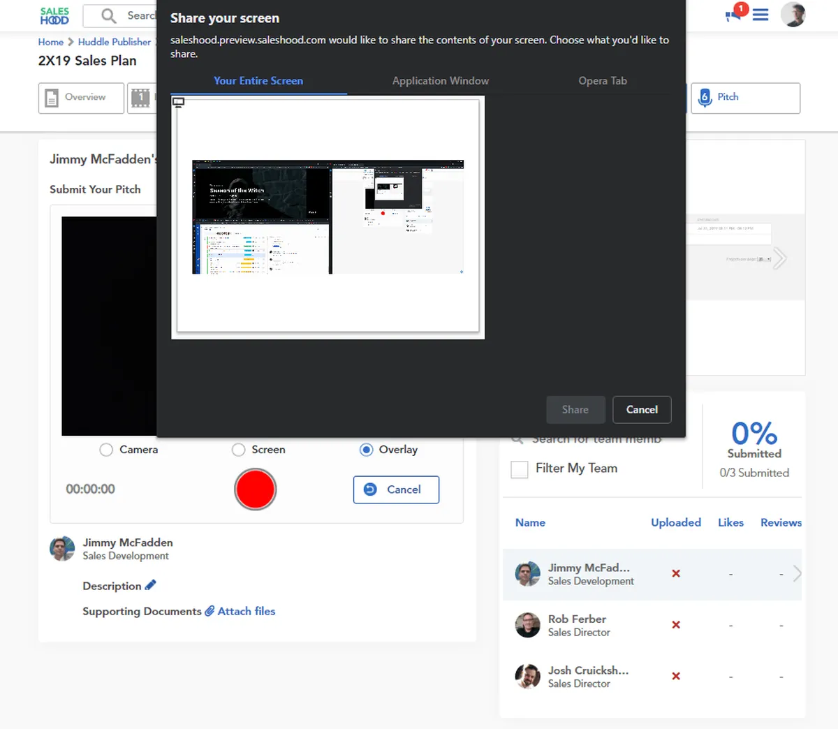 Interface Saleshood: fonctionnalités, prix, alternatives