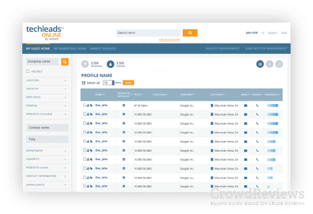 Notre avis sur Salesify : un logiciel de génération de leads (lead generation) à découvrir