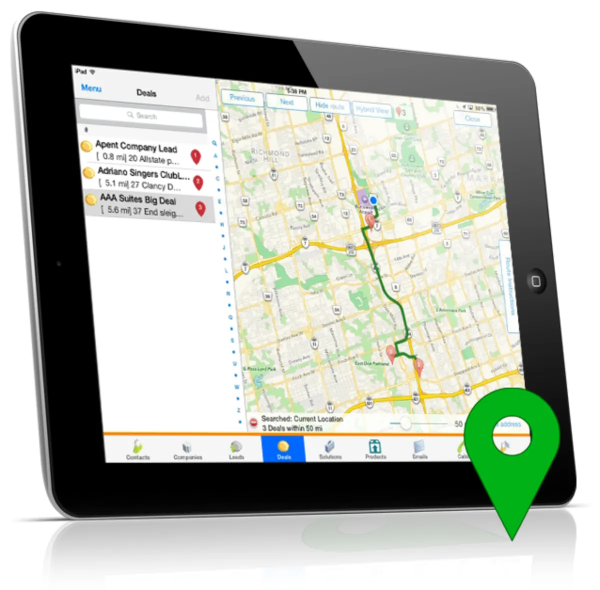 Interface SalesNOW: fonctionnalités, prix, alternatives