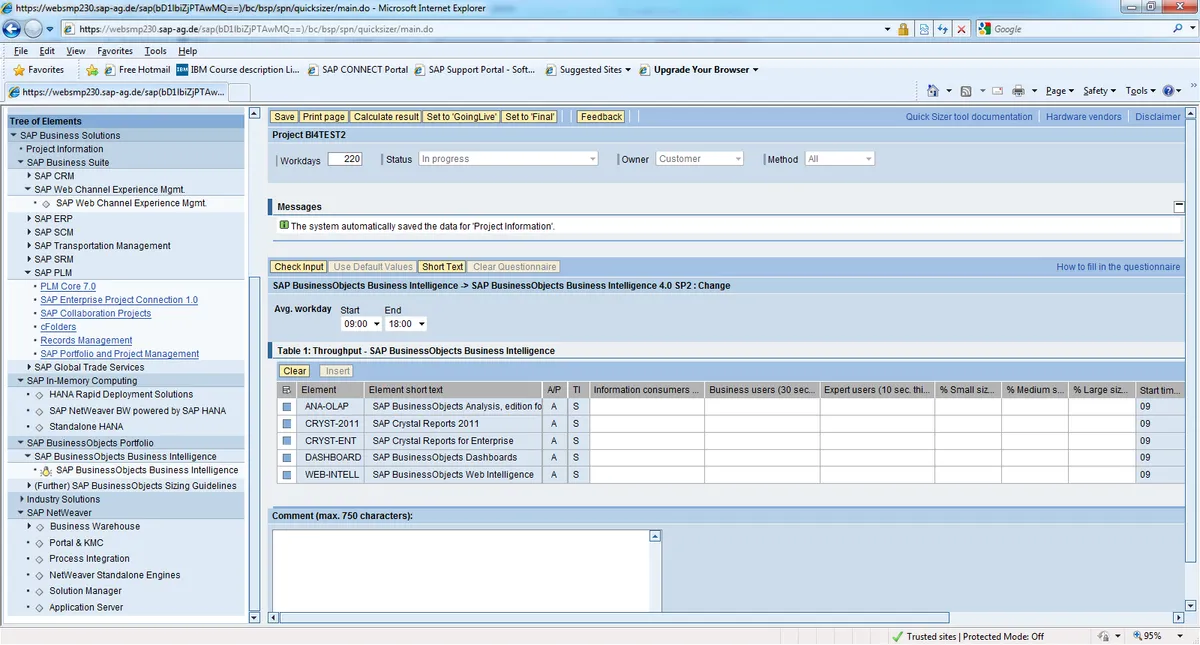 Interface SAP BusinessObjects BI: image, ergonomie, alternatives