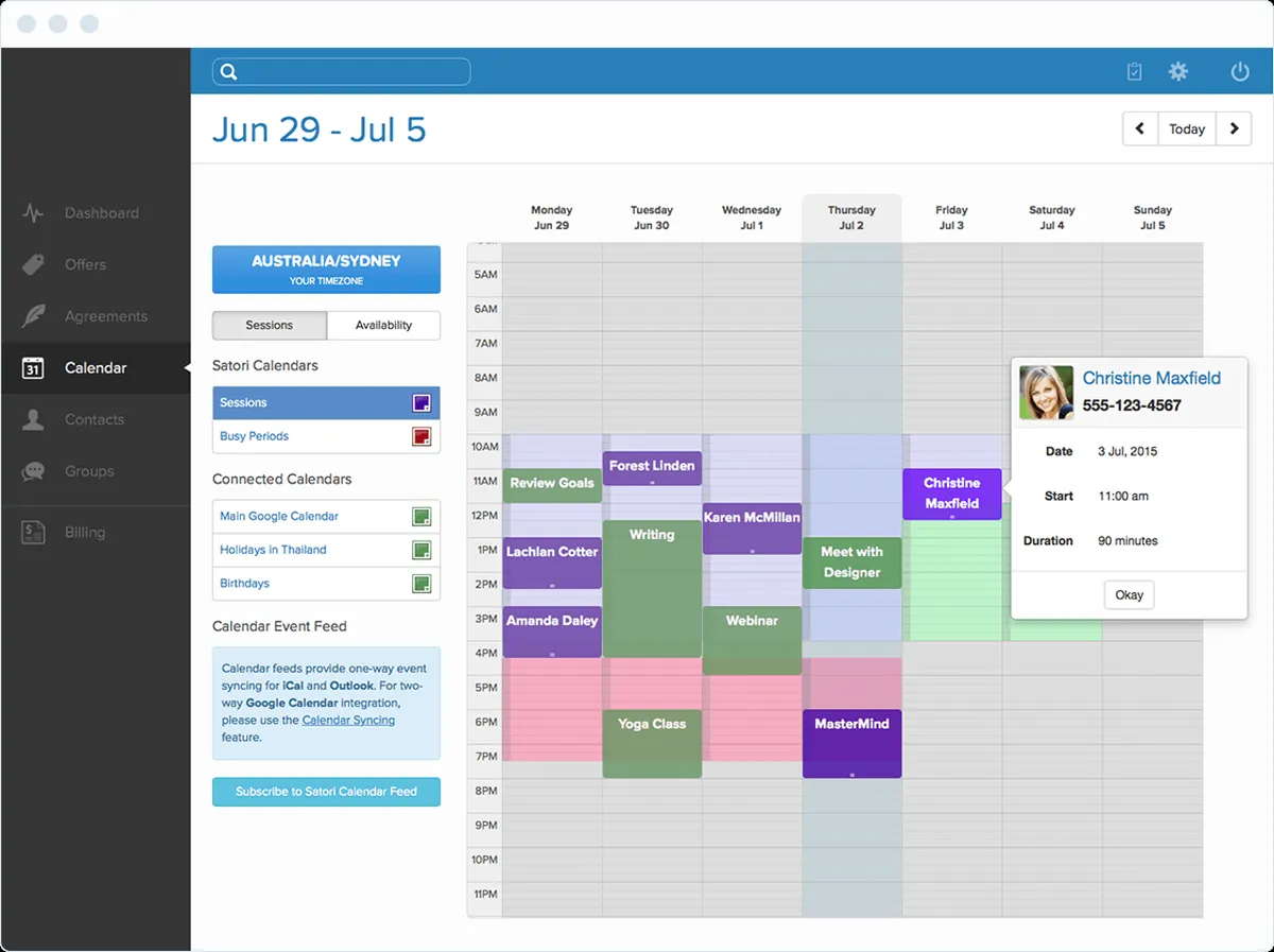 Interface Satori: image, ergonomie, alternatives