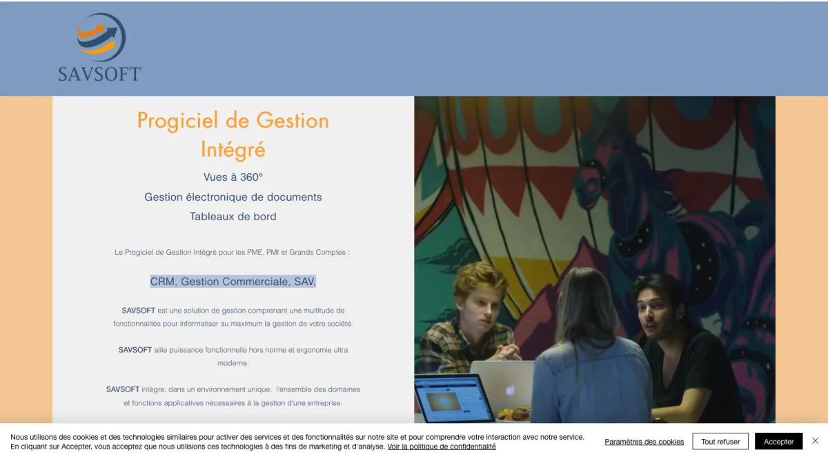 Interface SAVSOFT : fonctionnalités, prix, alternatives