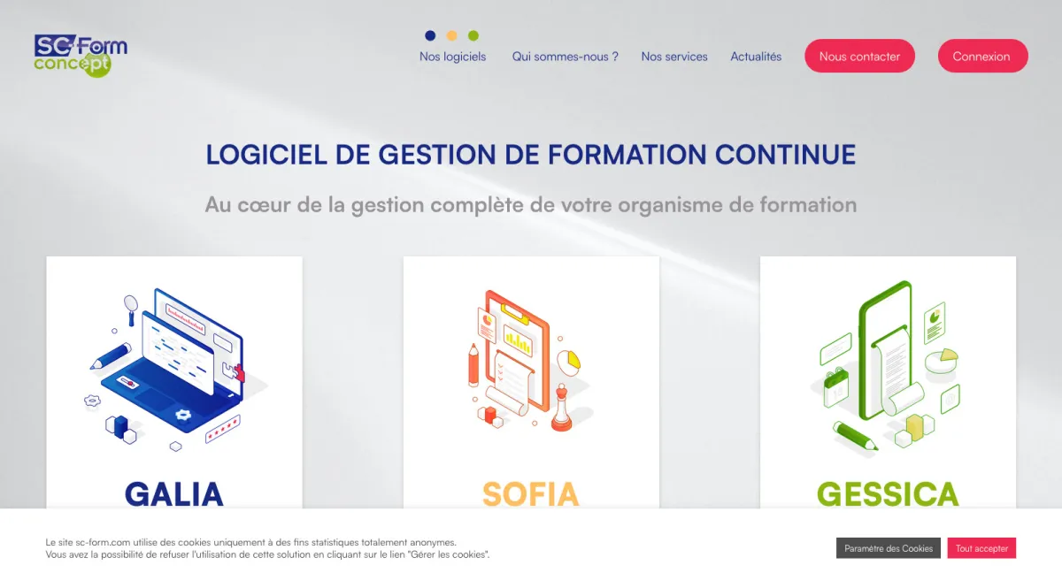 Interface SC-Form CONCEPT : image, ergonomie, alternatives