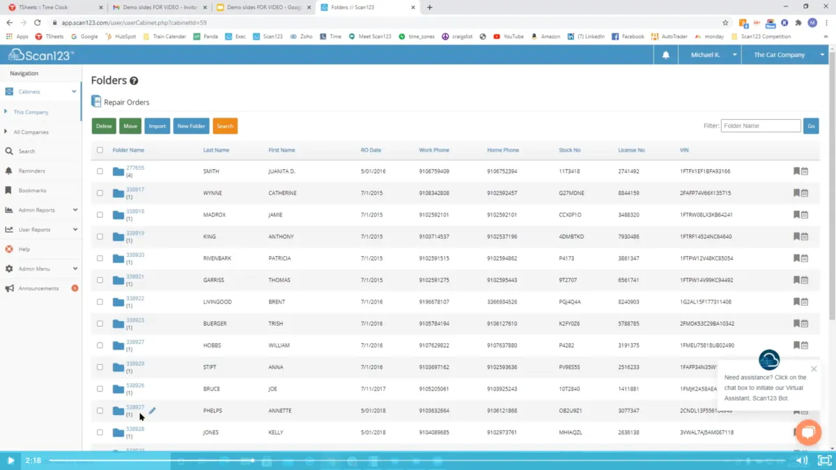 Interface Scan123: fonctionnalités, prix, alternatives