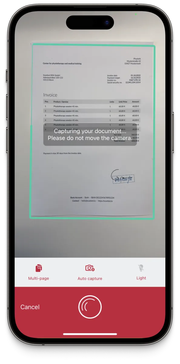 Notre avis sur Scanbot : un logiciel de gestion de documents à découvrir