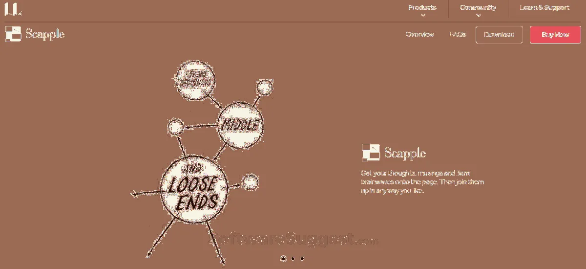 Notre avis sur Scapple : un logiciel de bureautique à découvrir