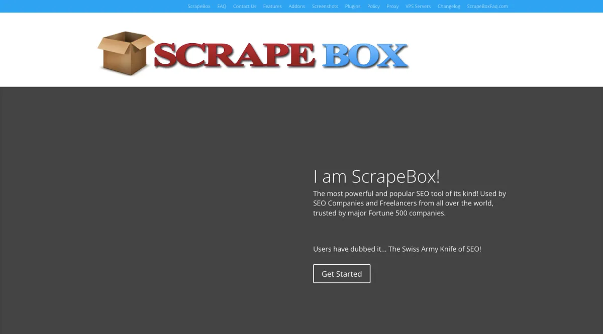 Interface Scrapebox : fonctionnalités, prix, alternatives