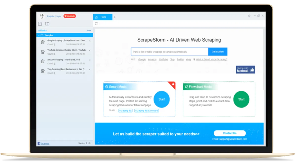 Notre avis sur ScrapeStorm : un logiciel analytics à découvrir