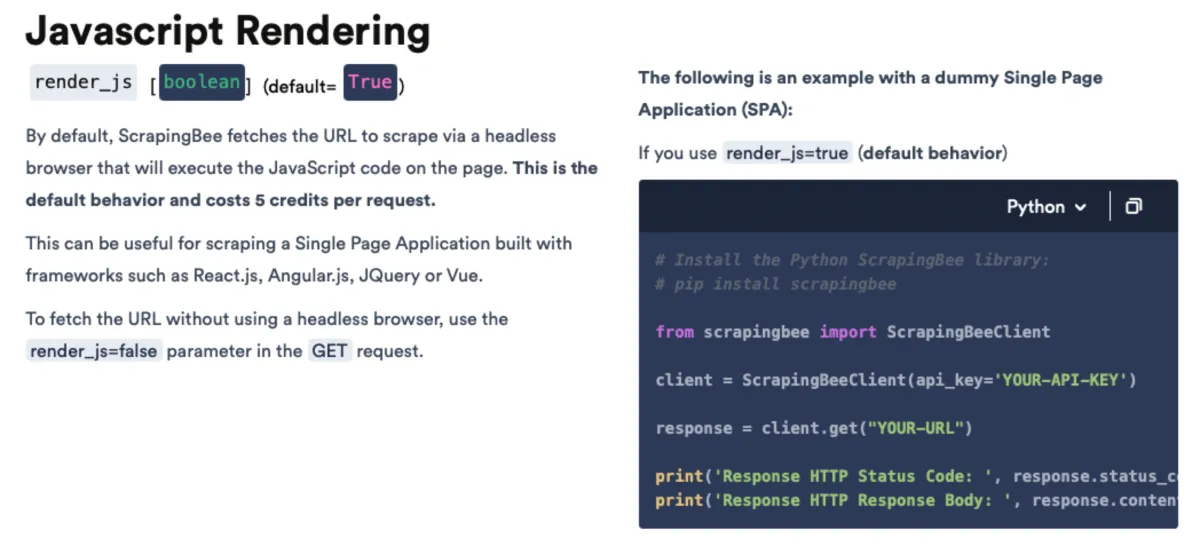 Notre avis sur Scrapingbee : un logiciel d'extraction de données (data extraction) à découvrir