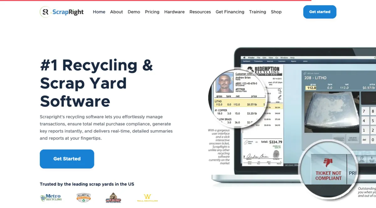 Interface ScrapRight : fonctionnalités, prix, alternatives