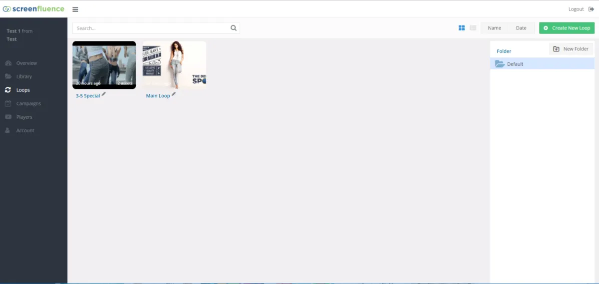Interface Screenfluence: fonctionnalités, prix, alternatives
