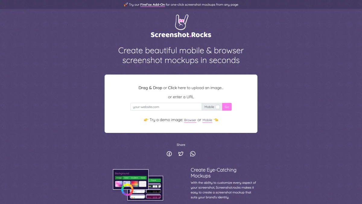 Interface Screenshot Rocks : fonctionnalités, prix, alternatives