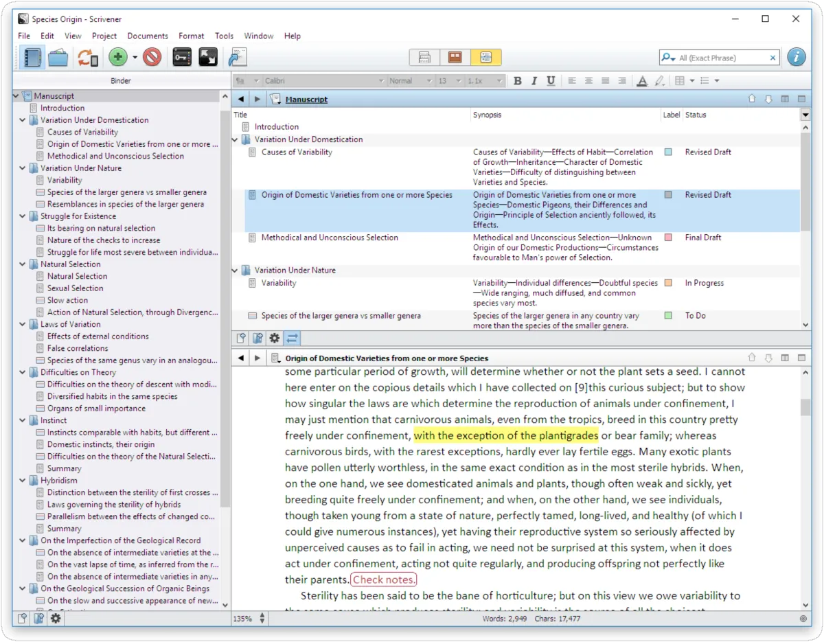 Scrivener: avis sur le logiciel de BAT (bons à tirer): fonctionnalités, avantages, inconvénients et tarifs Scrivener: avis sur le logiciel de BAT (bons à tirer): fonctionnalités, avantages, inconvénients et tarifs